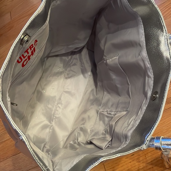 Silver Tote Bag - Picture 3 of 4